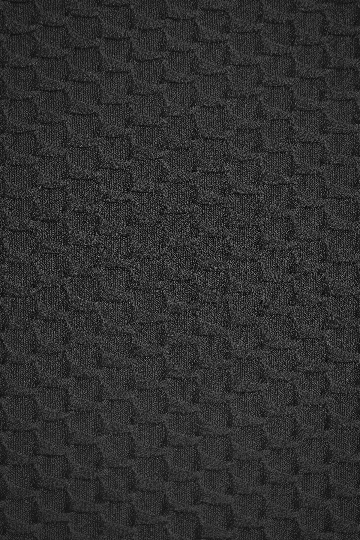 Lola Triangle Top - Black Waffle