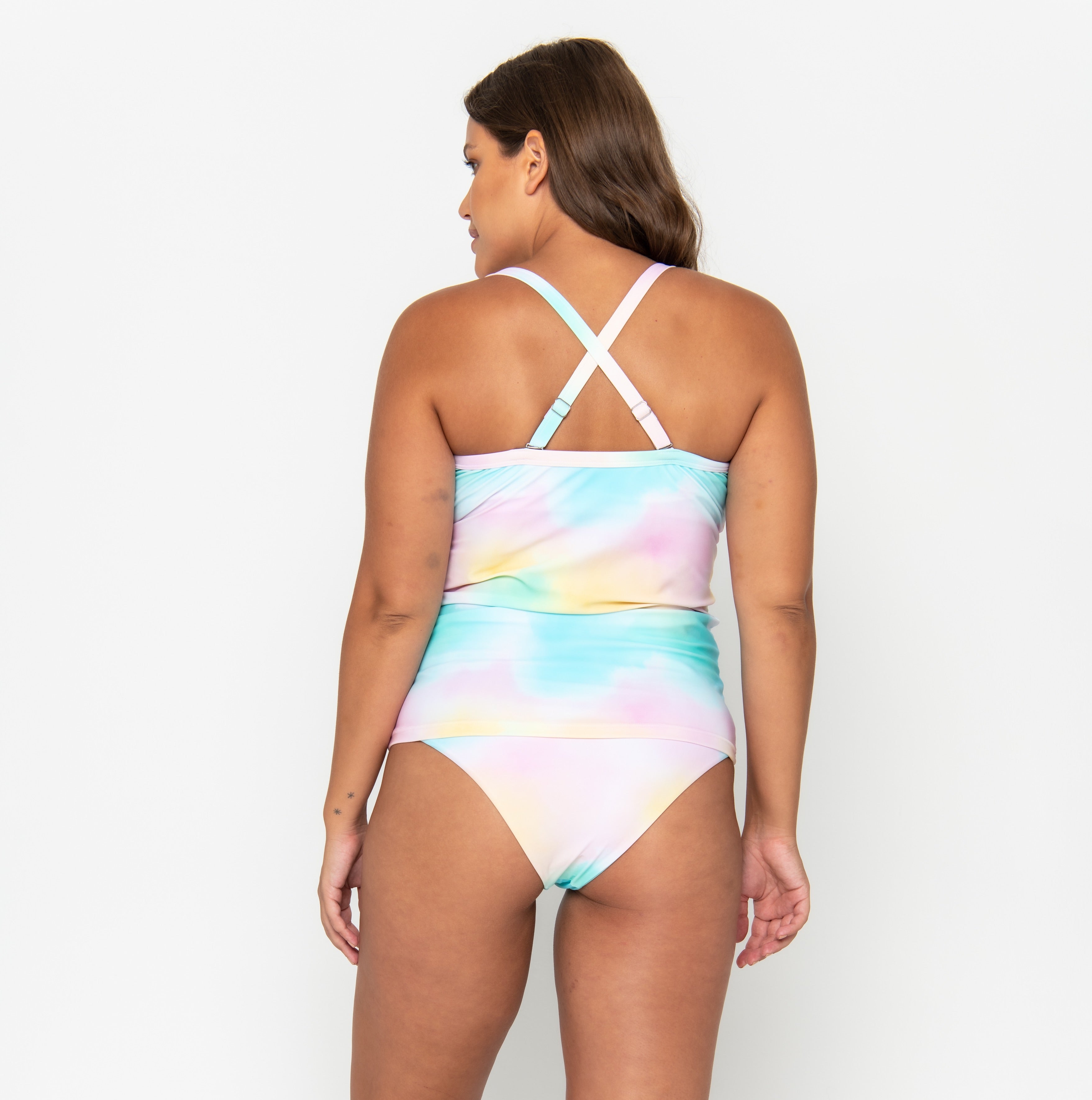 Giselle Tankini Top Final Sale - Fairy Floss