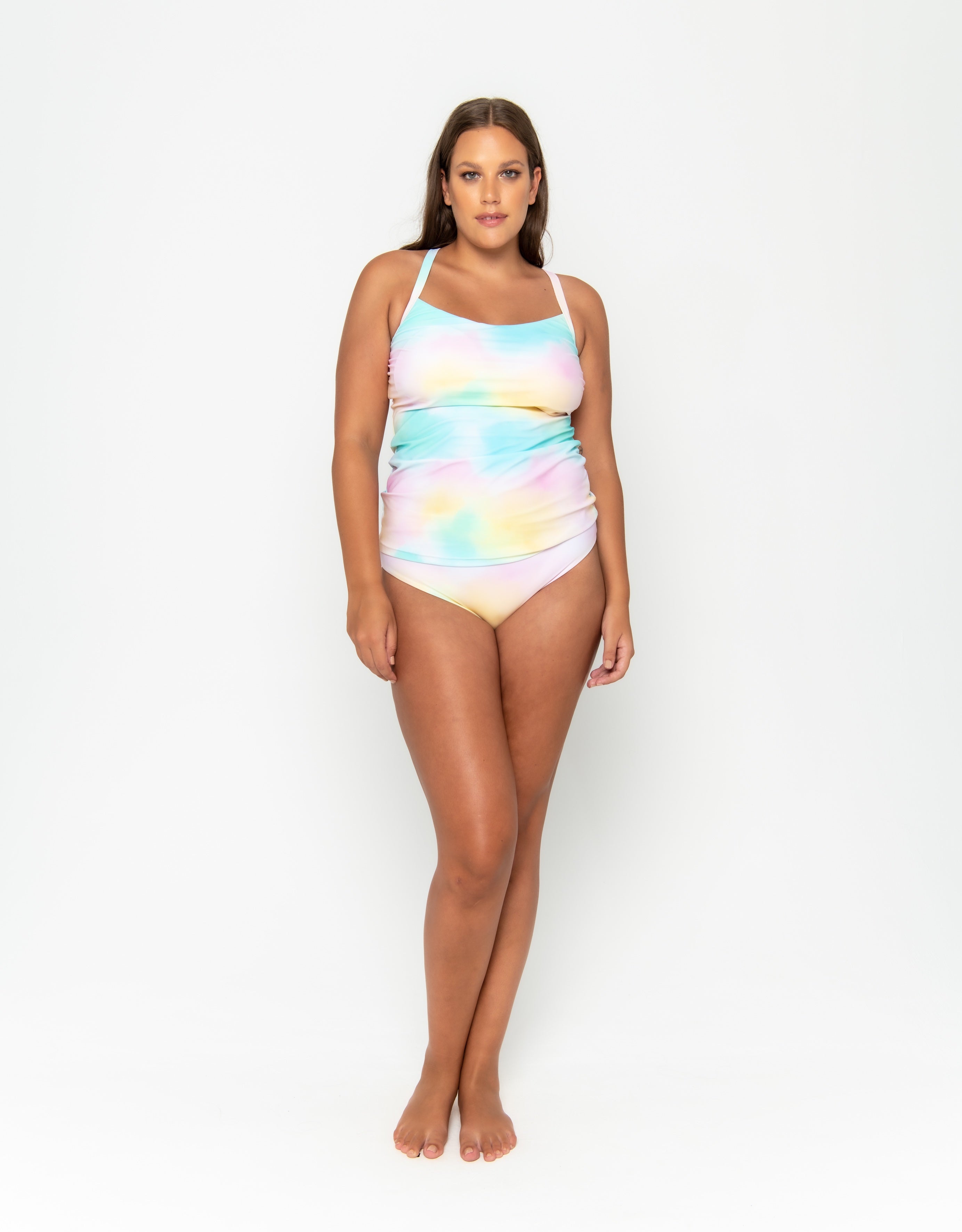 Giselle Tankini Top Final Sale - Fairy Floss