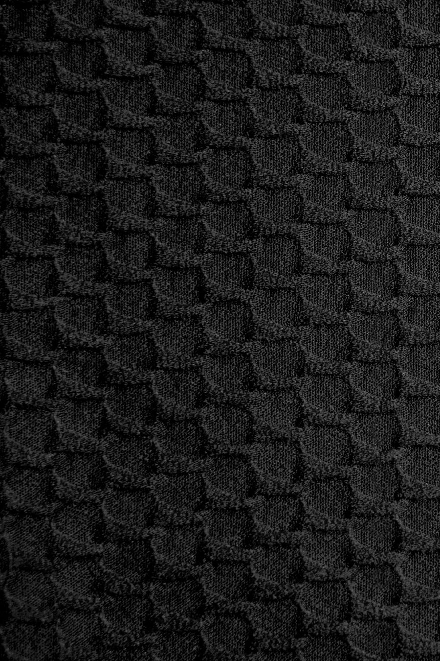 Lola Triangle Top - Black Waffle