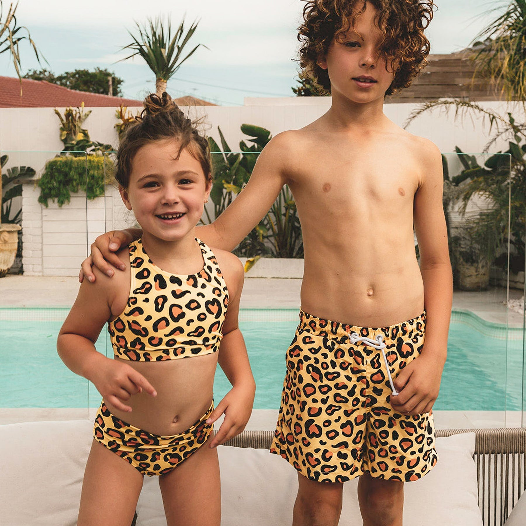 Mini Gia Bikini Set Final Sale - Sun Leopard