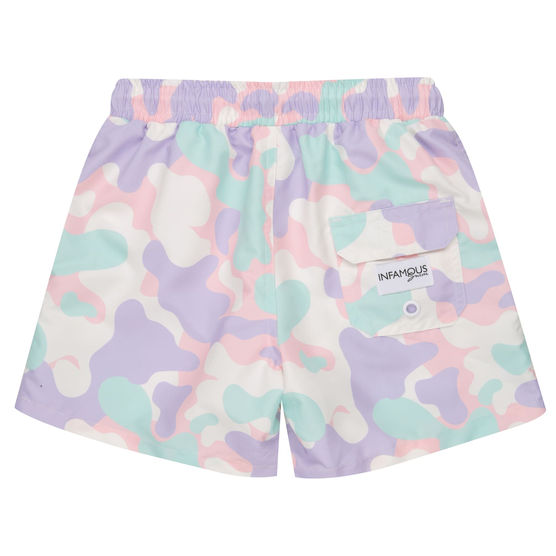 Mini Hank Board Shorts Final Sale- Pastel Camo