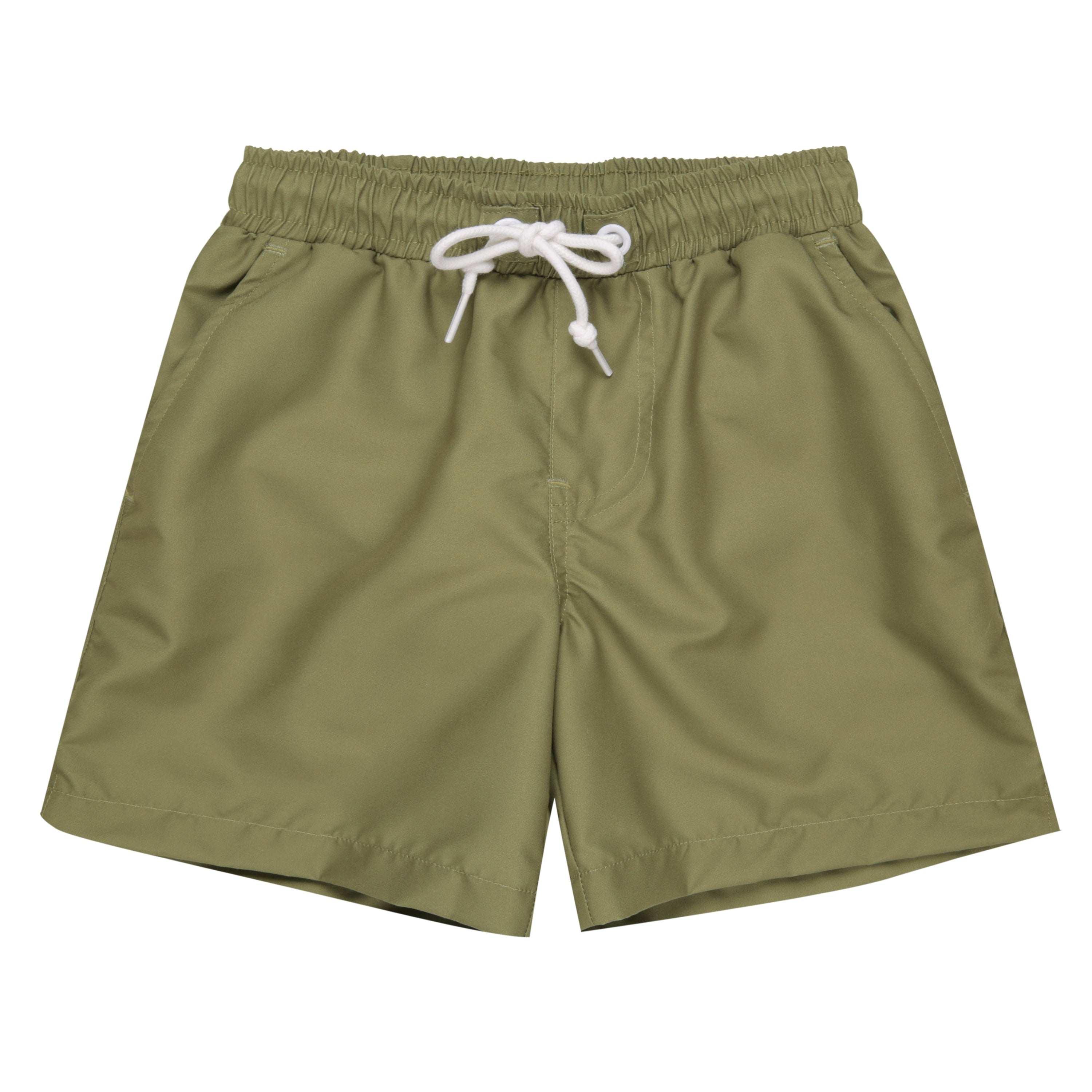 Mini Hank Board Shorts Final Sale - Olive Martini